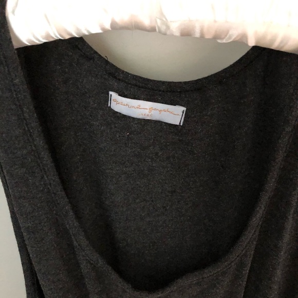 Spiritual gangster gray soft jersey jumpsuit - L - Picture 3 of 6